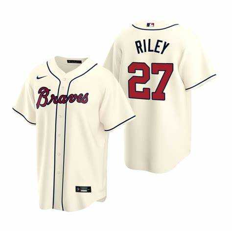 Braves 27 Austin Riley Cream Nike Cool Base Jersey Dzhi,We sell and wholesale Braves 27 Austin Riley Cream Nike Cool Base Jersey Dzhi on line form chian!
